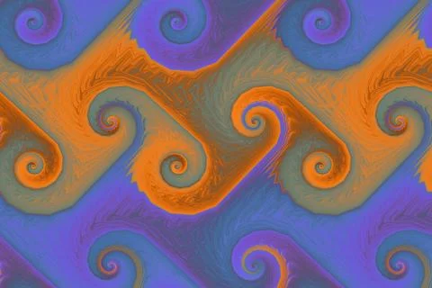 Wide abstract scroll background Illustrazione stock