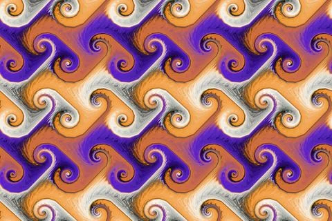 Wide abstract scroll background Stock Illustration