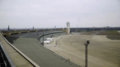 Wide Angle Of Berlin With Copy Space Stock Footage 127631143