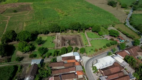 Wide Angle Footage of Candi Tikus Archaeological Site June 24 2026 Stock Footage 337769973