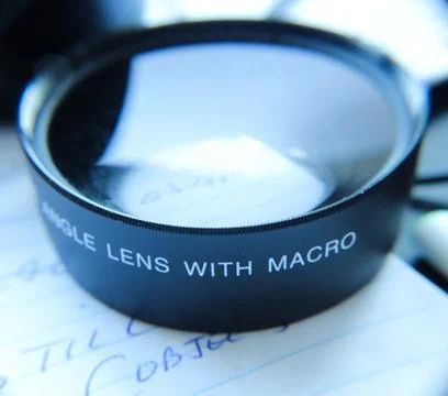 Wide Angle Lens Stock-Fotos