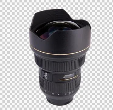 A wide angle lens for reflex camera Stock Photos