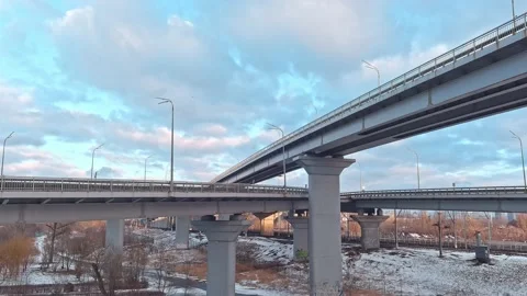 A wide asphalt road Stock Footage 169821518