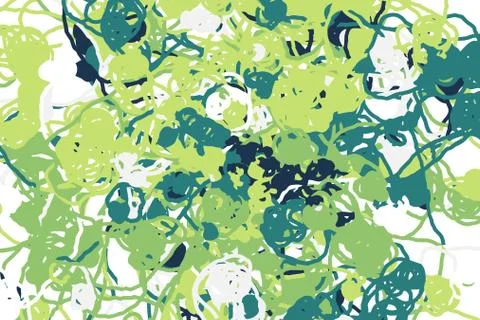 Wide background with paint daub - vector illustration Stock Illustration