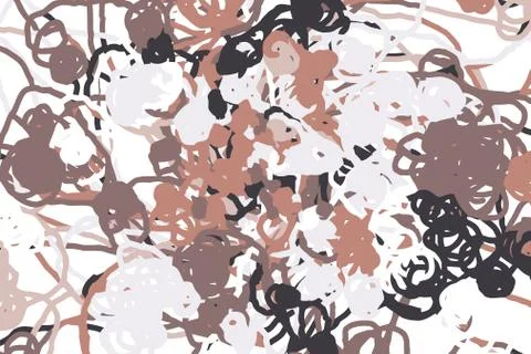 Wide background with paint daub - vector illustration Stock Illustration