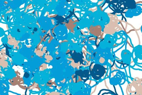 Wide background with paint daub - vector illustration Stock Illustration