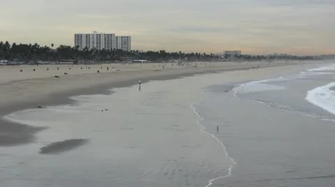 Wide of Beach Video stock 20511644