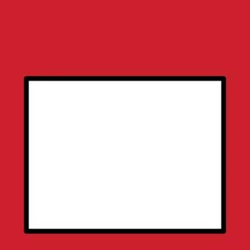 Wide blank rectangle backdrop for photo studio background. Empty square white Illustrazione stock