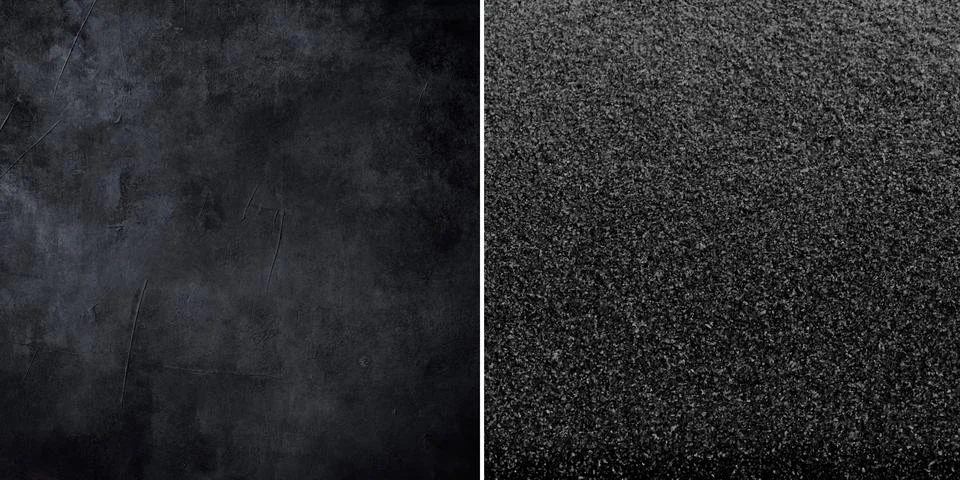 Wide chalk board surface texture, macro shot. Empty blackboard surface with.. Stock Illustration