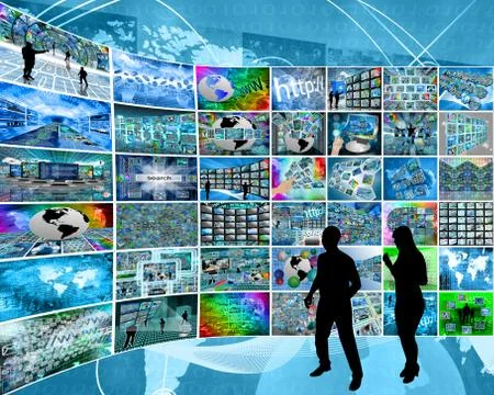 Wide choice Stock Illustration