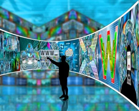 Wide choice 스톡 일러스트