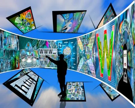 Wide choice 스톡 일러스트