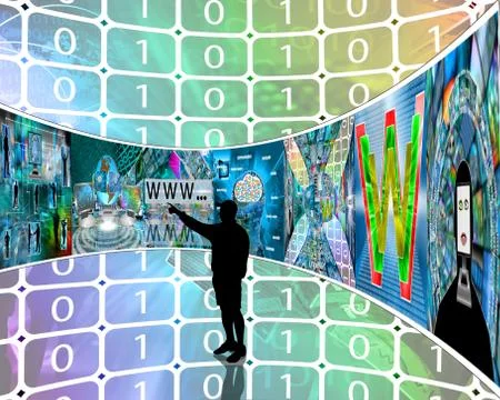 Wide choice 스톡 일러스트