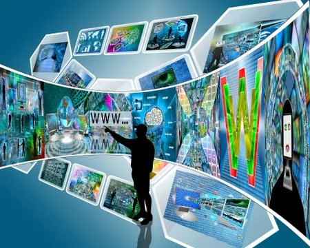 Wide choice Illustrazione stock