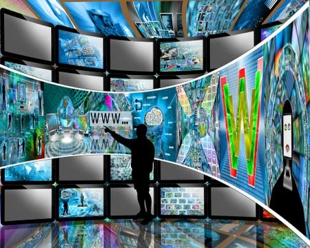 Wide choice 스톡 일러스트