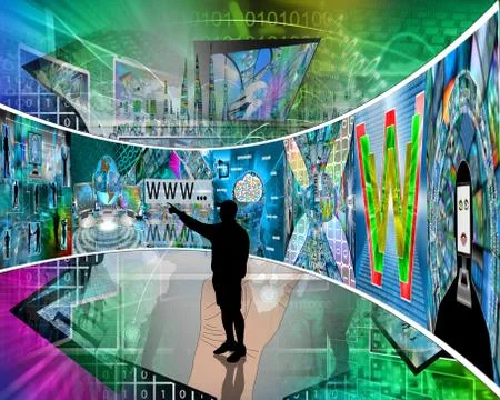 Wide choice Illustrazione stock