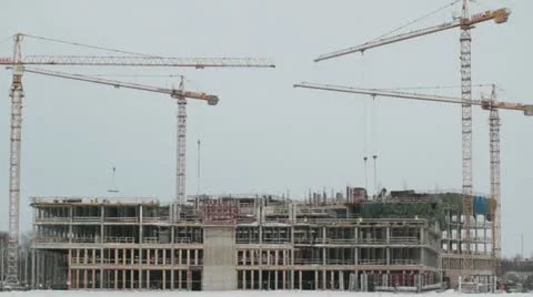 Wide Construction Stock Footage 20460607