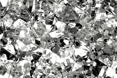 Wide continuous crystal glass pattern 스톡 일러스트