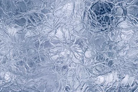 Wide continuous   ice pattern Stock Illustration