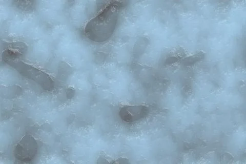 Wide continuous   melting snow pattern Stock Illustration