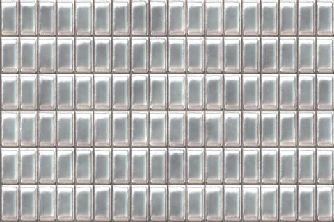 Wide continuous pattern of  metal tiles 스톡 일러스트