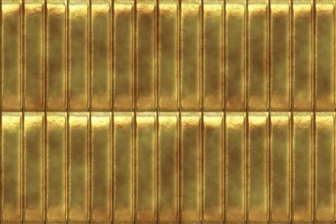 Wide continuous pattern of  metal tiles 스톡 일러스트