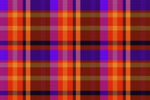 Wide continuous   plaid fabric pattern イラスト素材