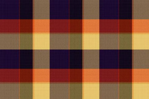 Wide continuous   plaid fabric pattern イラスト素材