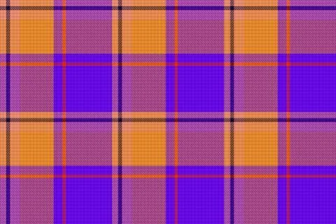 Wide continuous   plaid fabric pattern イラスト素材