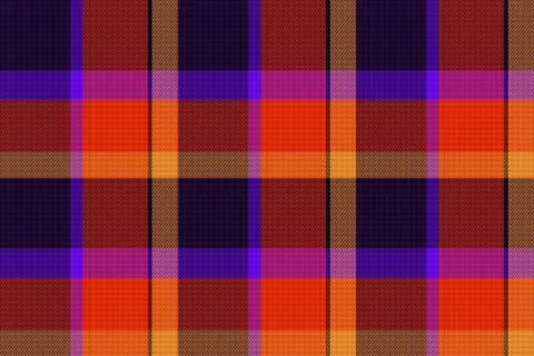 Wide continuous   plaid fabric pattern イラスト素材