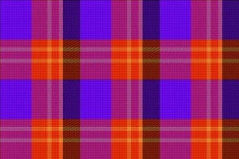 Wide continuous   plaid fabric pattern イラスト素材