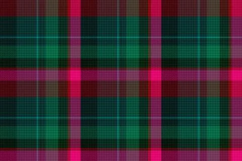 Wide continuous   plaid fabric pattern イラスト素材