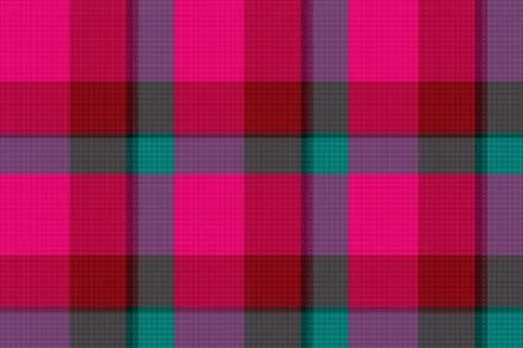 Wide continuous   plaid fabric pattern イラスト素材