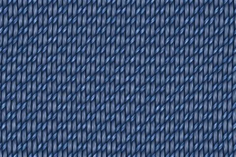 Wide continuous sackcloth  fabric pattern Illustrazione stock