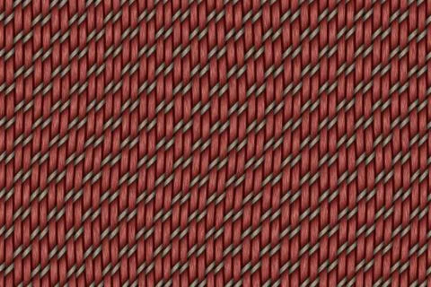 Wide continuous sackcloth  fabric pattern Illustrazione stock