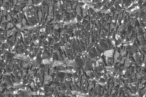 Wide continuous  transparent ice pattern Illustrazione stock