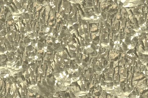 Wide continuous  transparent ice pattern Stock Illustration