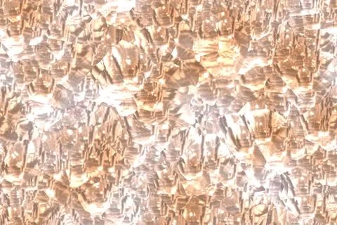 Wide continuous  transparent ice pattern Stock Illustration