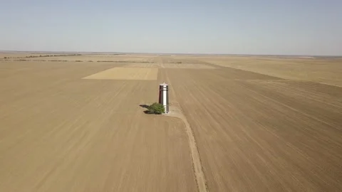 Wide field of view from drone Video stock 147945296