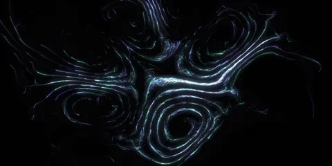 Wide-format abstract background - Chain. Color - multicolored. Video stock 238352301