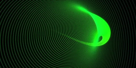 Wide format abstract background - Endless corridor. Color - multicolored. Video stock 238322722