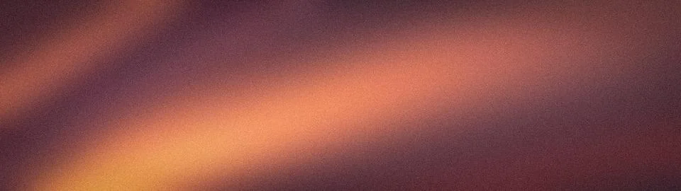 This wide format abstract background features a smooth gradient of brown, ora Stock Illustration