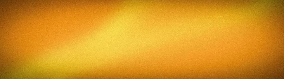 This wide format abstract background features a smooth gradient in gold yello Stock Illustration