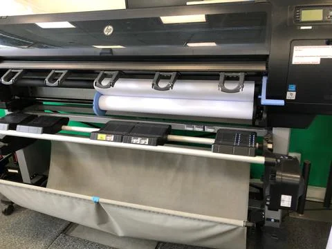 Wide Format Printer Stock Photos