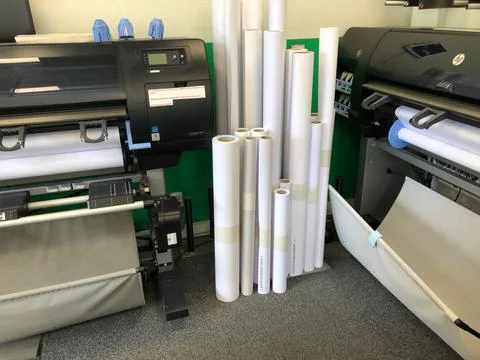 Wide Format Printer Stock Photos