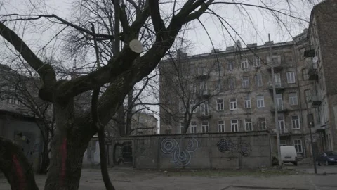 A wide Ghetto 4K Stock Footage 147128343