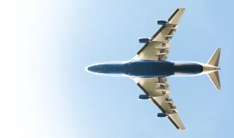 Wide jet gradient Stock Photos