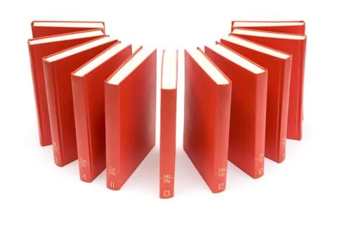 Wide Knowledge Isolated on a White Background Photos