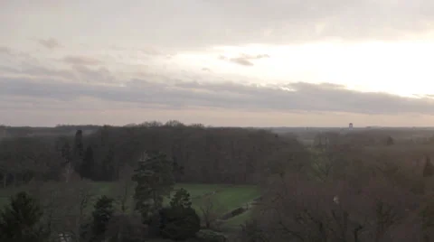 Wide Landscape of forest and fields 動画素材 33806405