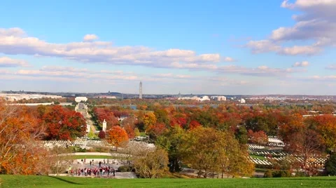 Wide Landscape of Washington D.C. Stock Footage 59173310